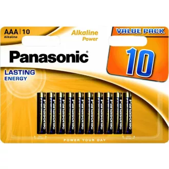 PANASONIC Alkalické baterie Alkaline Power LR03APB/10BW AAA 1, 5V (Blistr 10ks) PANASONIC Alkalické baterie Alkaline Power LR03APB/10BW AAA 1, 5V (Blistr 10ks)