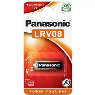 PANASONIC Alkalická baterie LRV08L/1BE 12V (Blistr 1ks) PANASONIC Alkalická baterie LRV08L/1BE 12V (Blistr 1ks)