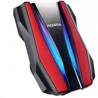 ADATA Externí HDD 2TB 2, 5" USB 3.2 HD770G, červená ADATA Externí HDD 2TB 2, 5" USB 3.2 HD770G, červená