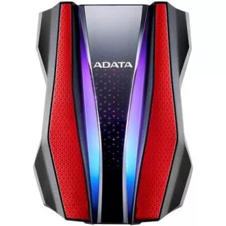 ADATA Externí HDD 2TB 2, 5" USB 3.2 HD770G, červená ADATA Externí HDD 2TB 2, 5" USB 3.2 HD770G, červená