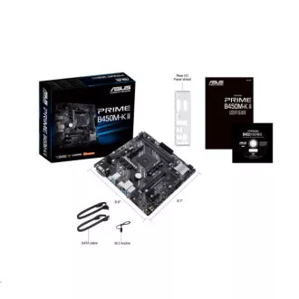 ASUS MB Sc AM4 PRIME B450M-K II, AMD B450, 2xDDR4, 1xHDMI, 1xDVI, 1xVGA, mATX ASUS MB Sc AM4 PRIME B450M-K II, AMD B450, 2xDDR4, 1xHDMI, 1xDVI, 1xVGA, mATX