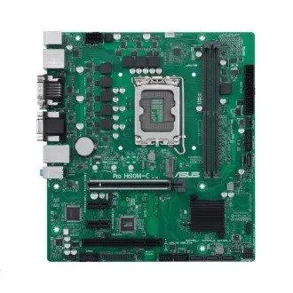 ASUS MB Sc LGA1700 PRO H610M-C-CSM, Intel H610, 2xDDR5, 1xDP, 1xHDMI, 1xDVI, 1xVGA, mATX ASUS MB Sc LGA1700 PRO H610M-C-CSM, Intel H610, 2xDDR5, 1xDP, 1xHDMI, 1xDVI, 1xVGA, mATX