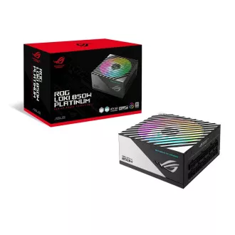 ASUS zdroj ROG Loki SFX-L 850W Platinum, 80+ Platinum, ARGB ASUS zdroj ROG Loki SFX-L 850W Platinum, 80+ Platinum, ARGB