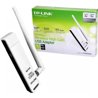 TP-Link TL-WN722N USB adapter (N300, 2, 4GHz, USB2.0) TP-Link TL-WN722N USB adapter (N300, 2, 4GHz, USB2.0)