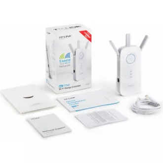 TP-Link RE450 OneMesh/EasyMesh WiFi5 Extender/Repeater (AC1750, 2, 4GHz/5GHz, 1xGbELAN) TP-Link RE450 OneMesh/EasyMesh WiFi5 Extender/Repeater (AC1750, 2, 4GHz/5GHz, 1xGbELAN)