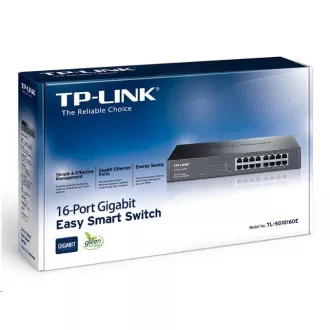 TP-Link Easy Smart switch TL-SG1016DE (16xGbE, fanless) TP-Link Easy Smart switch TL-SG1016DE (16xGbE, fanless)