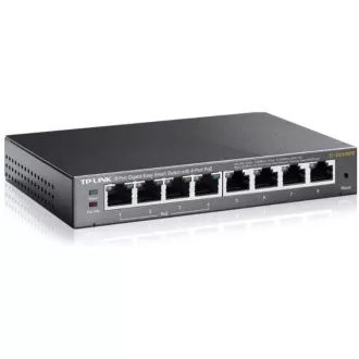 TP-Link Easy Smart switch TL-SG108PE (8xGbE, 4xPoE+, 64W, fanless) TP-Link Easy Smart switch TL-SG108PE (8xGbE, 4xPoE+, 64W, fanless)