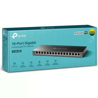 TP-Link Easy Smart switch TL-SG116E (16xGbE, fanless) TP-Link Easy Smart switch TL-SG116E (16xGbE, fanless)