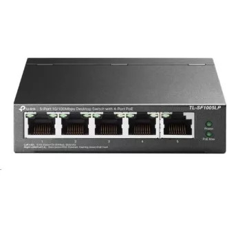 TP-Link switch TL-SF1005LP (5x100Mb/s, 4xPoE, 41W, fanless) TP-Link switch TL-SF1005LP (5x100Mb/s, 4xPoE, 41W, fanless)