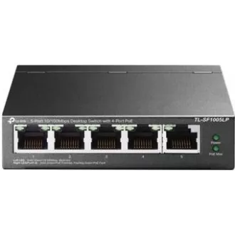 TP-Link switch TL-SF1005LP (5x100Mb/s, 4xPoE, 41W, fanless) TP-Link switch TL-SF1005LP (5x100Mb/s, 4xPoE, 41W, fanless)