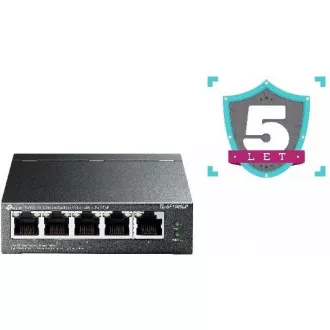 TP-Link switch TL-SF1005LP (5x100Mb/s, 4xPoE, 41W, fanless) TP-Link switch TL-SF1005LP (5x100Mb/s, 4xPoE, 41W, fanless)
