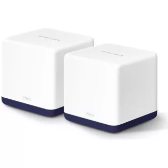 MERCUSYS Halo H50G(2-pack) Aginet WiFi5 Mesh (AC1900, 2, 4GHz/5GHz, 3xGbELAN/WAN) MERCUSYS Halo H50G(2-pack) Aginet WiFi5 Mesh (AC1900, 2, 4GHz/5GHz, 3xGbELAN/WAN)