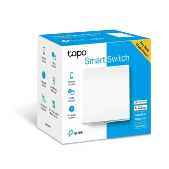 TP-Link Tapo S210 chytrý jednosměrný 1pólový vypínač TP-Link Tapo S210 chytrý jednosměrný 1pólový vypínač