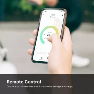 TP-LINK Kasa KE100 Inteligentní termostatická radiátorová hlavice Kasa TP-LINK Kasa KE100 Inteligentní termostatická radiátorová hlavice Kasa