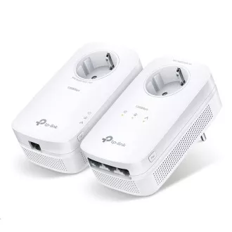 TP-Link TL-PA8033P KIT průchozí powerline set (AV1300, 3xGbE, 1xGbE, HomePlug AV2) TP-Link TL-PA8033P KIT průchozí powerline set (AV1300, 3xGbE, 1xGbE, HomePlug AV2)