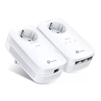 TP-Link TL-PA8033P KIT průchozí powerline set (AV1300, 3xGbE, 1xGbE, HomePlug AV2) TP-Link TL-PA8033P KIT průchozí powerline set (AV1300, 3xGbE, 1xGbE, HomePlug AV2)