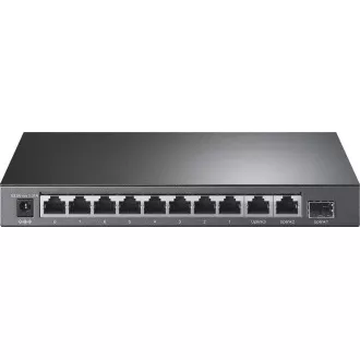 TP-Link CCTV switch TL-SL1311P (8x100Mb/s, 2xGbE, 1xSFP, 8xPoE+, 65W, fanless) TP-Link CCTV switch TL-SL1311P (8x100Mb/s, 2xGbE, 1xSFP, 8xPoE+, 65W, fanless)