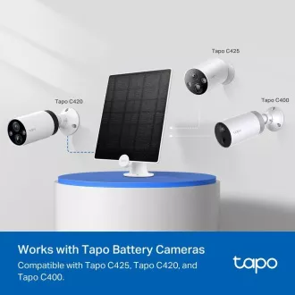 TP-Link Tapo A200 solární panel k Tapo C425, Tapo C420, Tapo DS205 TP-Link Tapo A200 solární panel k Tapo C425, Tapo C420, Tapo DS205