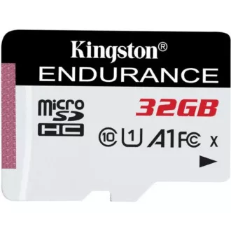 Kingston MicroSDHC karta 32GB High Endurance, 95R Class 10 UHS-I U1