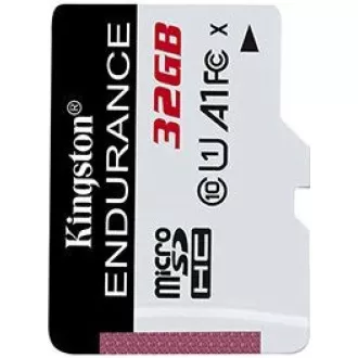 Kingston MicroSDHC karta 32GB High Endurance, 95R Class 10 UHS-I U1