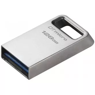 Kingston Flash Disk 128GB DataTraveler Micro 200MB/s Metal USB 3.2 Gen 1