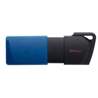 Kingston 64GB USB3.2 Gen 1 DataTraveler Exodia M (Black + Blue) - 2 kusy Kingston 64GB USB3.2 Gen 1 DataTraveler Exodia M (Black + Blue) - 2 kusy