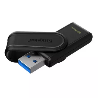 Kingston Flash Disk 64GB USB3.2 Gen 1 DataTraveler Exodia S (Black) Kingston Flash Disk 64GB USB3.2 Gen 1 DataTraveler Exodia S (Black)