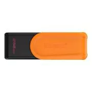 Kingston Flash Disk 256GB USB3.2 Gen 1 DataTraveler Exodia S (Black + Orange)