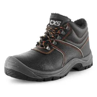 Obuv kotníková CXS STONE APATIT WINTER 02, zimní, černá, vel. 35