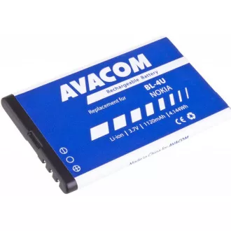 AVACOM baterie do mobilu Nokia 5530, CK300, E66, 5530, E75, 5730, Li-Ion 3, 7V 1120mAh (náhrada BL-4U) AVACOM baterie do mobilu Nokia 5530, CK300, E66, 5530, E75, 5730, Li-Ion 3, 7V 1120mAh (náhrada BL-4U)