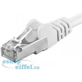 PREMIUMCORD Patch kabel CAT6a S-FTP, RJ45-RJ45, AWG 26/7 5m bílá PREMIUMCORD Patch kabel CAT6a S-FTP, RJ45-RJ45, AWG 26/7 5m bílá