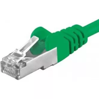 PREMIUMCORD Patch kabel CAT6a S-FTP, RJ45-RJ45, AWG 26/7 0, 5m zelená PREMIUMCORD Patch kabel CAT6a S-FTP, RJ45-RJ45, AWG 26/7 0, 5m zelená