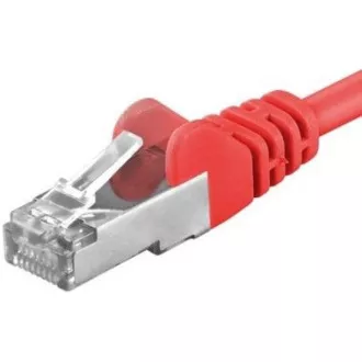 PREMIUMCORD Patch kabel CAT6a S-FTP, RJ45-RJ45, AWG 26/7 1m červená PREMIUMCORD Patch kabel CAT6a S-FTP, RJ45-RJ45, AWG 26/7 1m červená