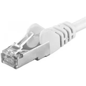 PREMIUMCORD Patch kabel CAT6a S-FTP, RJ45-RJ45, AWG 26/7 1m bílá PREMIUMCORD Patch kabel CAT6a S-FTP, RJ45-RJ45, AWG 26/7 1m bílá