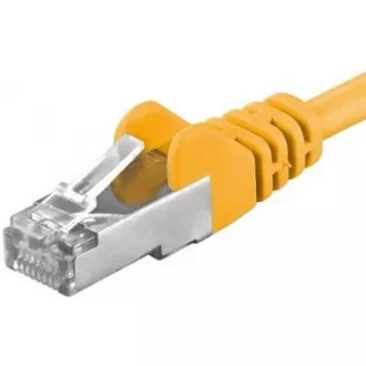 PREMIUMCORD Patch kabel CAT6a S-FTP, RJ45-RJ45, AWG 26/7 1m žlutá PREMIUMCORD Patch kabel CAT6a S-FTP, RJ45-RJ45, AWG 26/7 1m žlutá