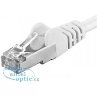 PREMIUMCORD Patch kabel CAT6a S-FTP, RJ45-RJ45, AWG 26/7 1, 5m bílá PREMIUMCORD Patch kabel CAT6a S-FTP, RJ45-RJ45, AWG 26/7 1, 5m bílá