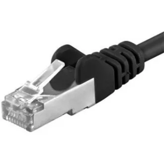 PREMIUMCORD Patch kabel CAT6a S-FTP, RJ45-RJ45, AWG 26/7 3m černá PREMIUMCORD Patch kabel CAT6a S-FTP, RJ45-RJ45, AWG 26/7 3m černá