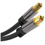 PremiumCord Kabel Toslink M/M, 6mm, 0, 5m, černá