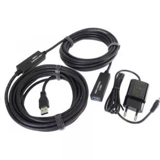 PREMIUMCORD USB 3.0 repeater a prodlužovací kabel A/M-A/F 5m PREMIUMCORD USB 3.0 repeater a prodlužovací kabel A/M-A/F 5m