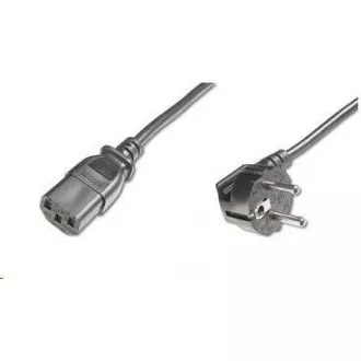 PREMIUMCORD Kabel napájecí 230V, 0.5m PREMIUMCORD Kabel napájecí 230V, 0.5m