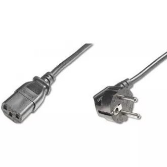PREMIUMCORD Kabel napájecí 230V, 0.5m PREMIUMCORD Kabel napájecí 230V, 0.5m
