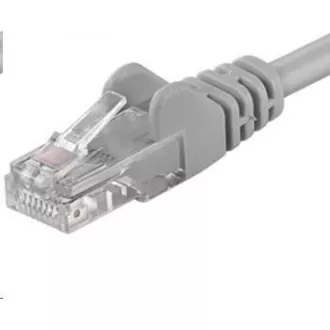 PREMIUMCORD Patch kabel UTP RJ45-RJ45 CAT5e 0.1m šedá PREMIUMCORD Patch kabel UTP RJ45-RJ45 CAT5e 0.1m šedá