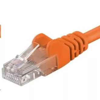 PREMIUMCORD Patch kabel UTP RJ45-RJ45 CAT5e 0.25m oranžová PREMIUMCORD Patch kabel UTP RJ45-RJ45 CAT5e 0.25m oranžová