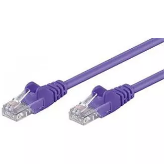 PREMIUMCORD Patch kabel UTP RJ45-RJ45 CAT5e 0.5m fialová PREMIUMCORD Patch kabel UTP RJ45-RJ45 CAT5e 0.5m fialová