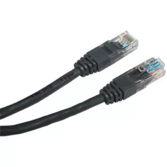 PREMIUMCORD Patch kabel UTP RJ45-RJ45 CAT5e 1m černá PREMIUMCORD Patch kabel UTP RJ45-RJ45 CAT5e 1m černá