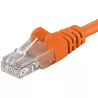 PREMIUMCORD Patch kabel UTP RJ45-RJ45 CAT5e 2m oranžová