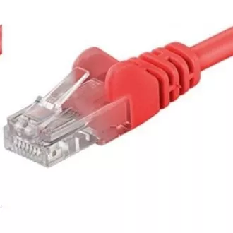 PREMIUMCORD Patch kabel UTP RJ45-RJ45 CAT5e 2m červená PREMIUMCORD Patch kabel UTP RJ45-RJ45 CAT5e 2m červená