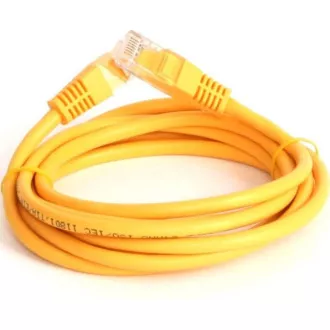 PREMIUMCORD Patch kabel UTP RJ45-RJ45 CAT5e 2m žlutá PREMIUMCORD Patch kabel UTP RJ45-RJ45 CAT5e 2m žlutá