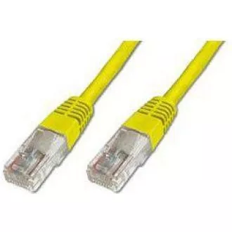 PREMIUMCORD Patch kabel UTP RJ45-RJ45 CAT5e 3m žlutá PREMIUMCORD Patch kabel UTP RJ45-RJ45 CAT5e 3m žlutá