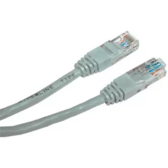 PREMIUMCORD Patch kabel UTP RJ45-RJ45 CAT5e 5m šedá PREMIUMCORD Patch kabel UTP RJ45-RJ45 CAT5e 5m šedá